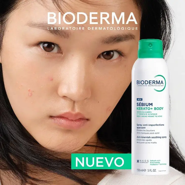 Sébium Kerato + Body - Spray corporal, anti-imperfecciones