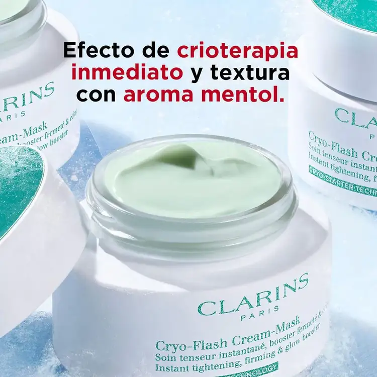 Cryo-Flash Mask Mascarilla efecto reafirmante para piel tersa
