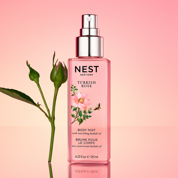 Turkish Rose Spray corporal notas de rosa