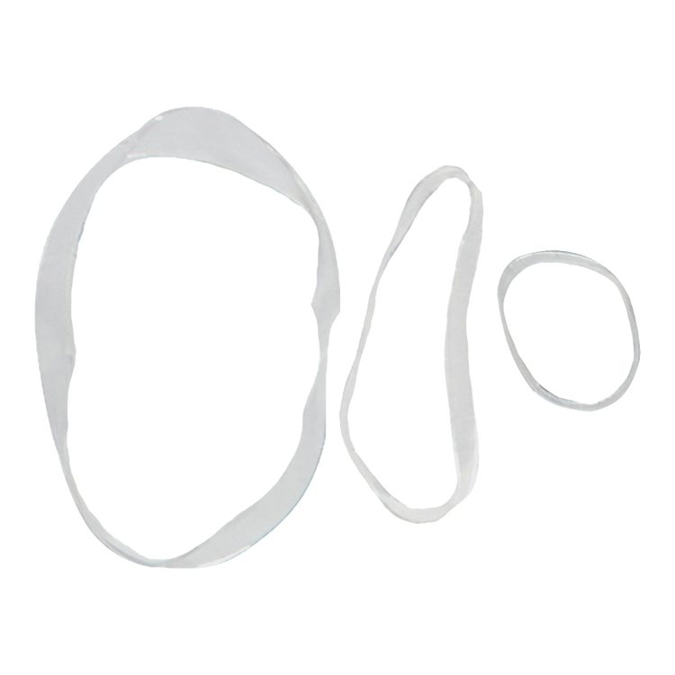 Clear No-Snag Elastics Gomas elásticas resistente a enredos