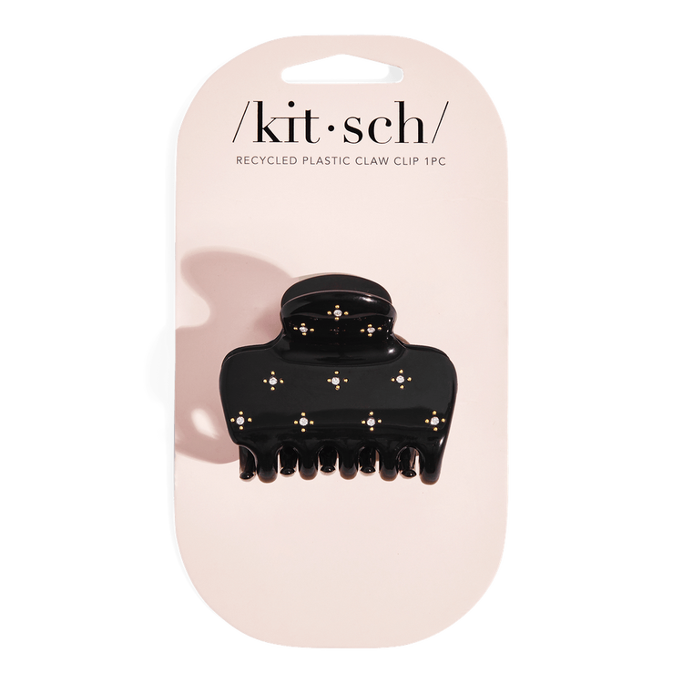 Rhinestone Medium Puffy Pinza tipo garra ideal para peinados