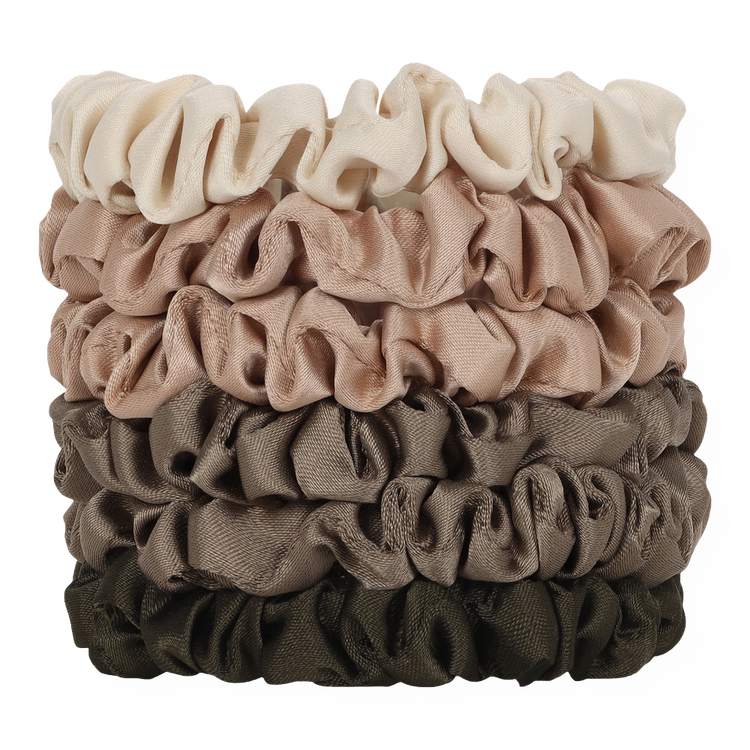 Satin Ultra Petite Hair Scrunchies Scrunchies para cabello ideal para peinados