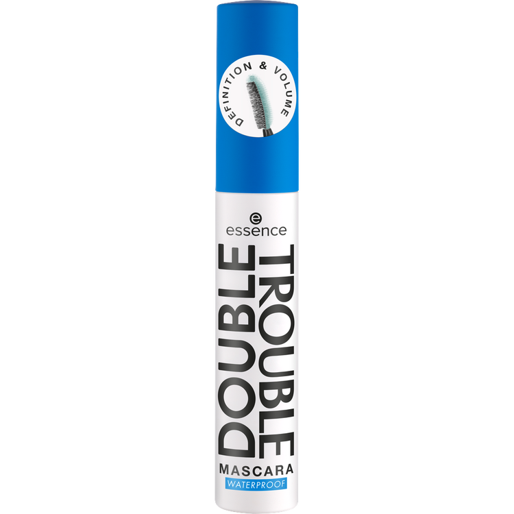 Double Trouble Máscara de pestañas rizo volumen resistente agua