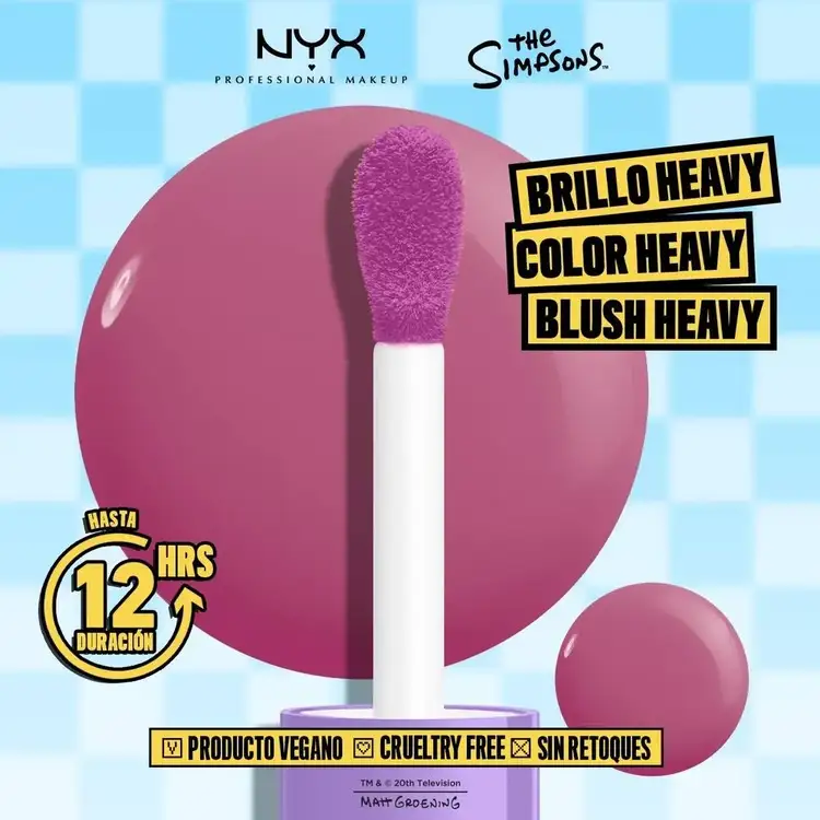 Simpsons Fat Cheeks - Blush, Color intenso de larga duración