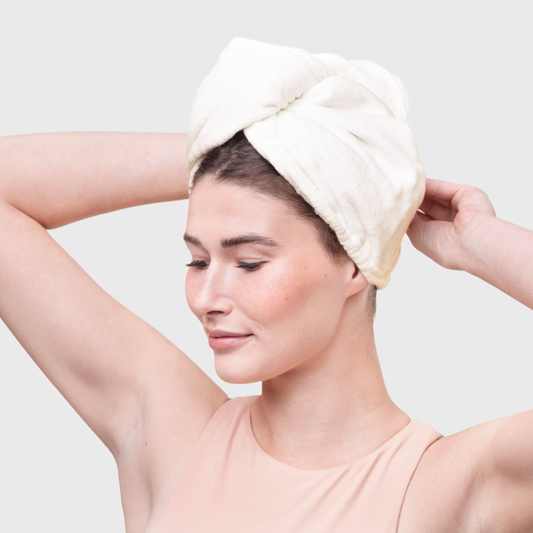 Quick Dry Microfiber Hair Towel - Toalla de microfibra, secado suave y rápido