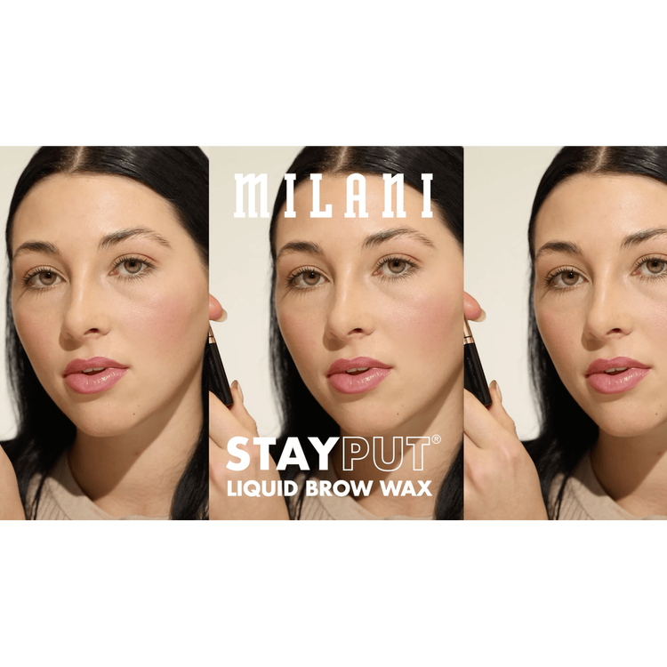 Stay Put Cera líquida para cejas cera líquida para cejas de larga duración.