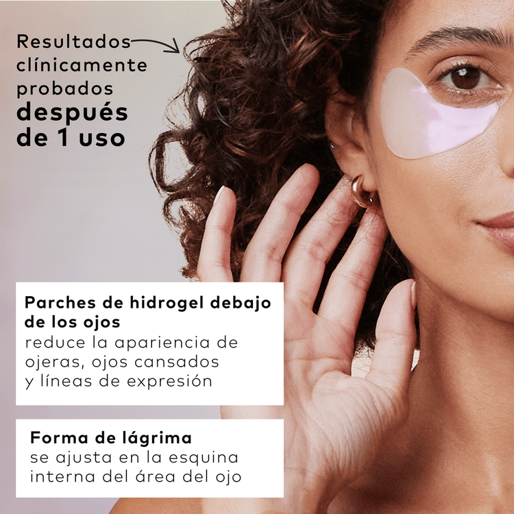 Brighten-Up Hydrogel - Parches de ojos, reduce apariencia de ojeras