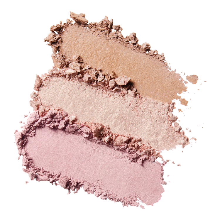 Sculpt & Glow Baked - Paleta 3 en 1 de contorno, rubor e iluminador, acabados con brillo y mate