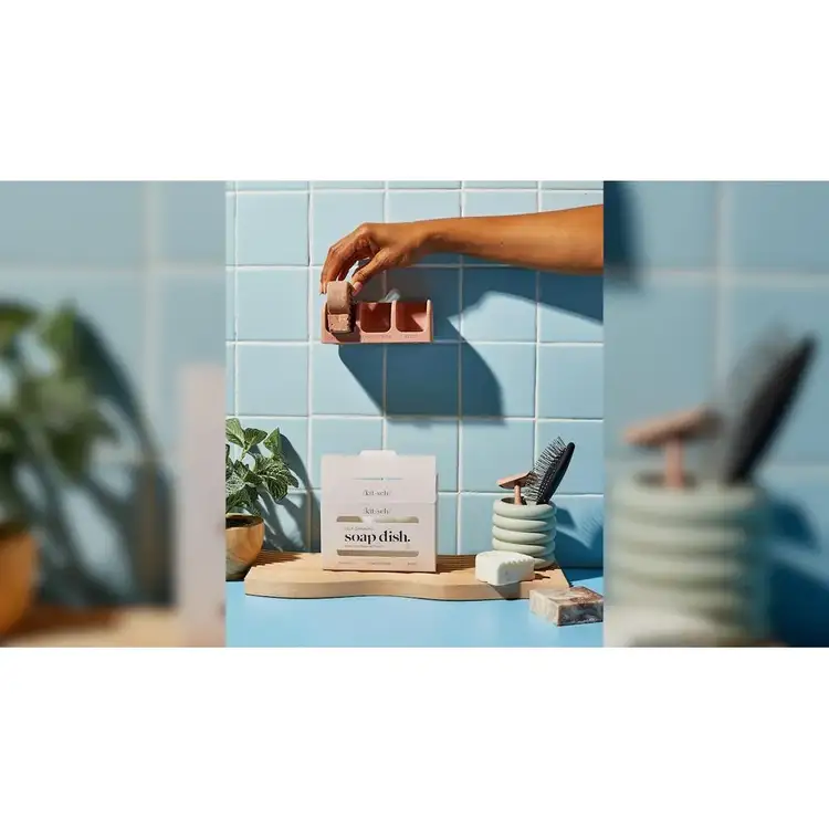 Bottle-Free Beauty Self-Draining Soap Dish Jabonera para barras sólidas ideal para tu rutina