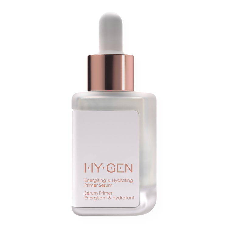 Hy-Gen Energizing & Hydrating Paleta de sombras suero ligero con acabado húmedo.