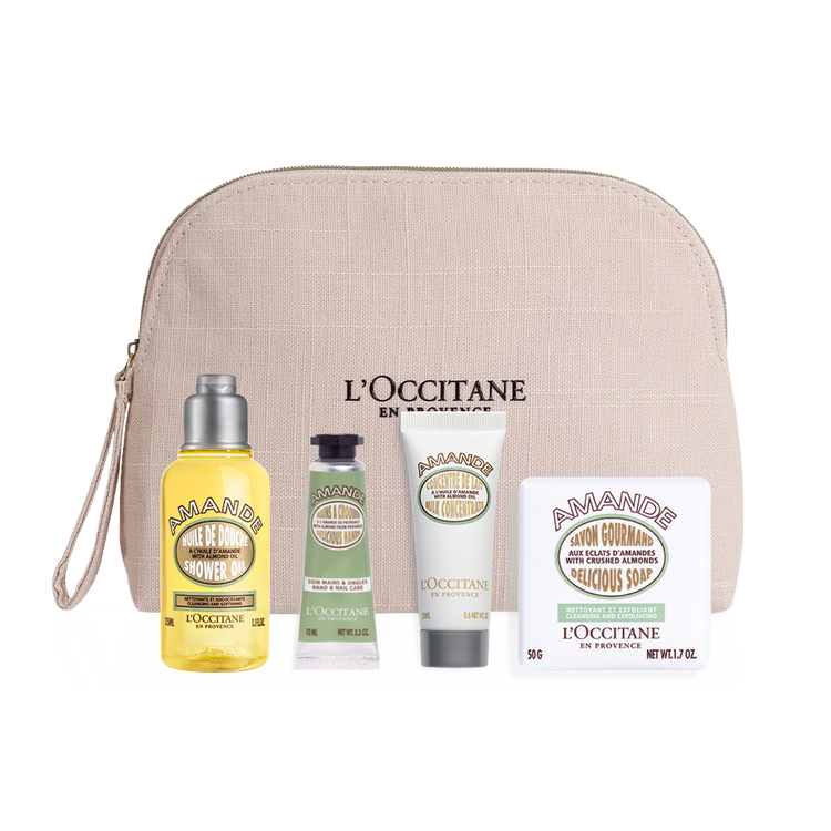 Holiday Kit - Mini rutina corporal de almendra, edición limitada