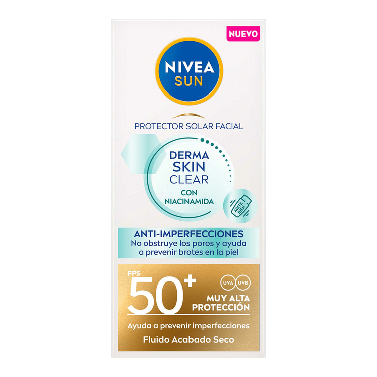 Derma Skin Protector Solar Facial luminosidad inmediata