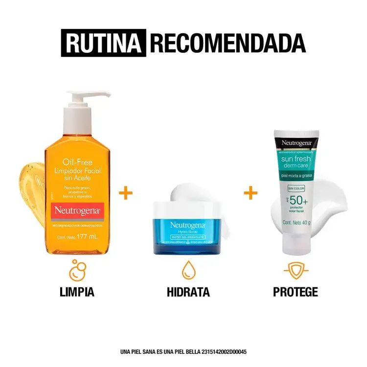 Oil Free Limpiador con Tecnología MicroClear®