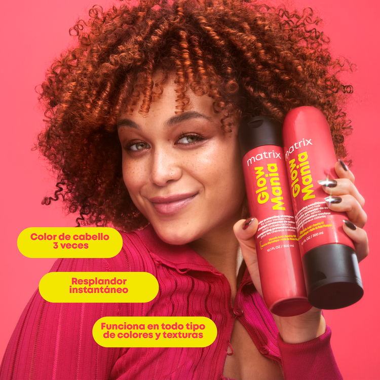 Color Glow Mania - Shampoo, protege el color y preserva el brillo