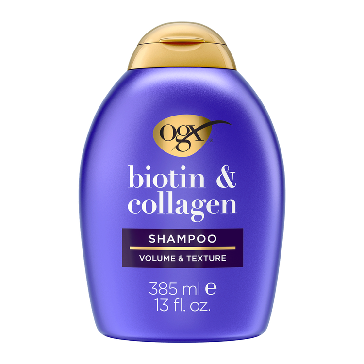 OGX Thick And Full Biotin And Collagen - Shampoo, con biotina y colágeno