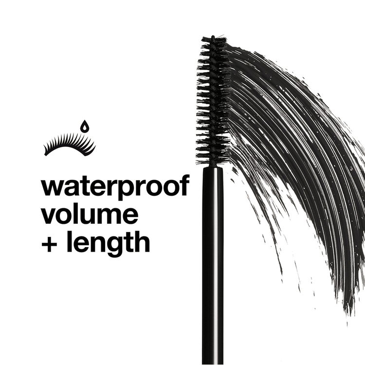 High Impact™ Waterproof Mascara Mascara de pestañas resistente al calor, la humedad y al movimiento activo