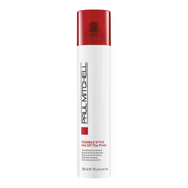 Flexible Style Hot Off The Press Thermal Protection Hairspray Spray protector protección contra el calor