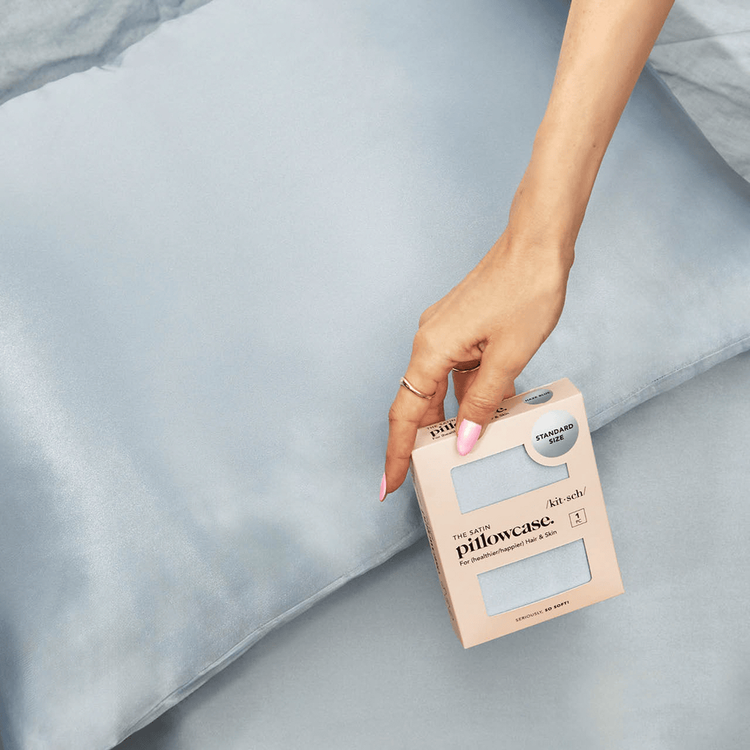 Satin Pillowcase Funda para almohada ayuda a reducir el frizz