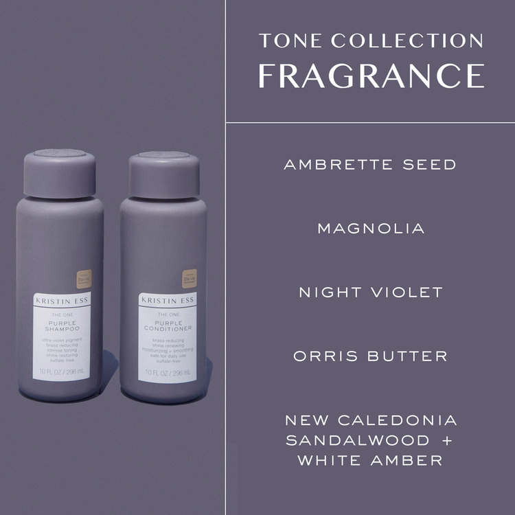 One Purple Shampoo limpia suavemente