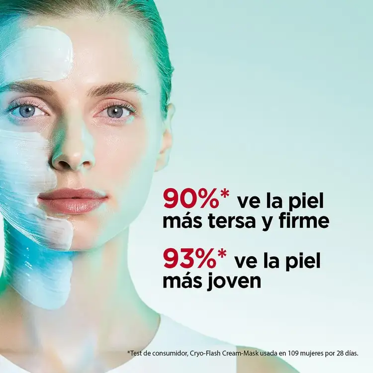 Cryo-Flash Mask Mascarilla efecto reafirmante para piel tersa