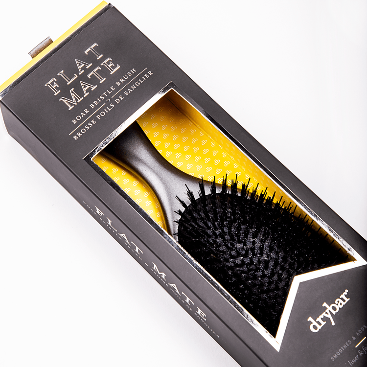 Flat Mate - Cepillo, para un cabello con más brillo