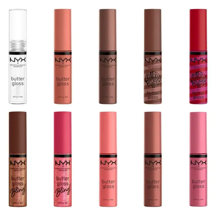 Ginger Baddie ButterGloss Vault Kit de 10 Brillos labiales