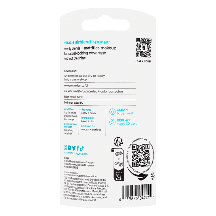 Miracle Air Blend Sponge - Esponja de maquillaje matificante