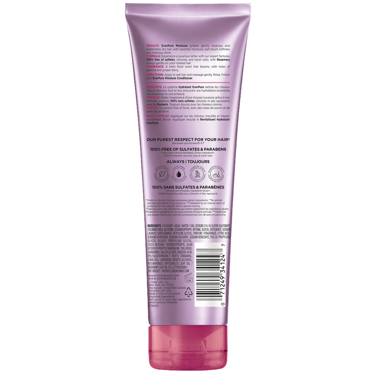 Everpure Moisture - Shampoo, protege el color e hidrata