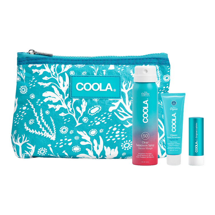 Classic Organic Suncare Travel Set Set de viaje protección solar