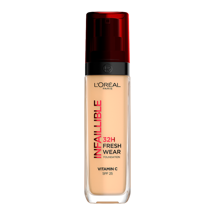 Infallible Freshwear 32H Base de maquillaje líquida acabado luminoso y larga duración