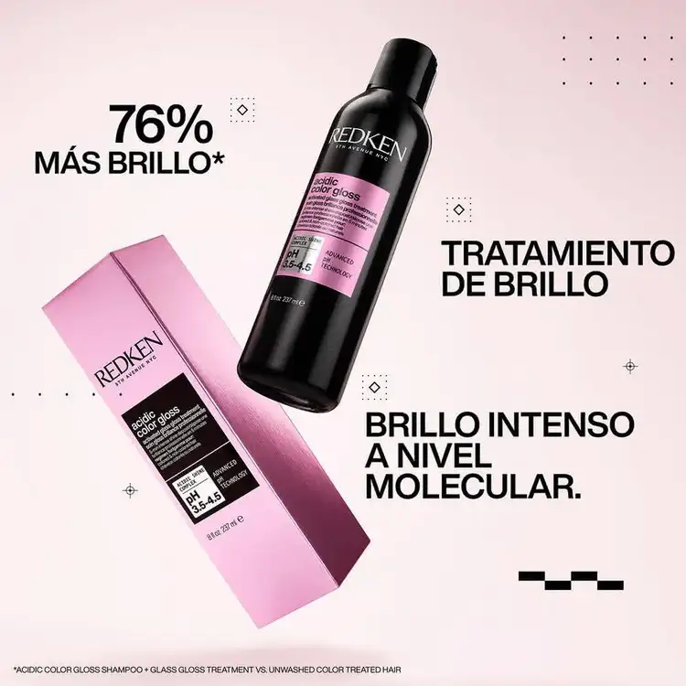Acidic Color Gloss - Tratamiento sin enjuague, deposita brillo y vitaliza