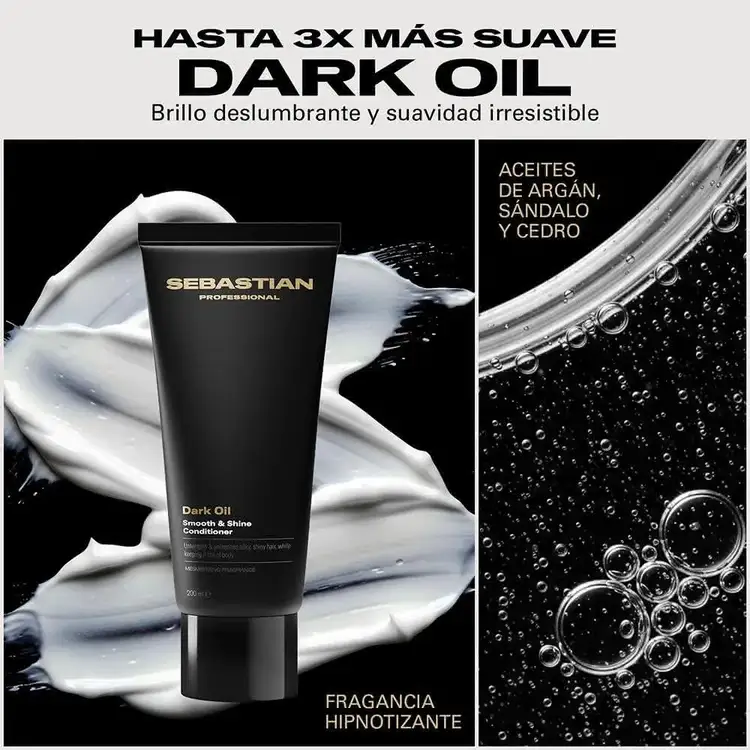 Dark Oil - Acondicionador, brillo y suavidad