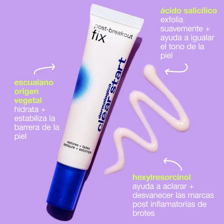 Clear Start Post-Breakout Fix Dark Spot Treatment Tratamiento para manchas post-brote rápida restauración