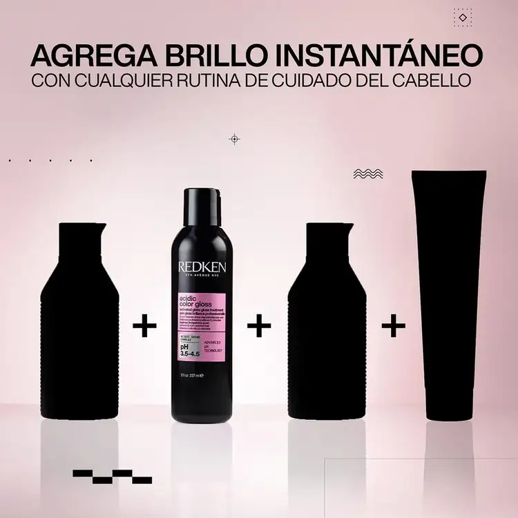 Acidic Color Gloss - Tratamiento sin enjuague, deposita brillo y vitaliza