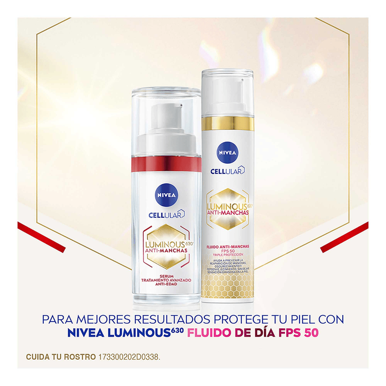 Luminous 630 Serum Facial Antimanchas avanzado reduce hasta 81% manchas