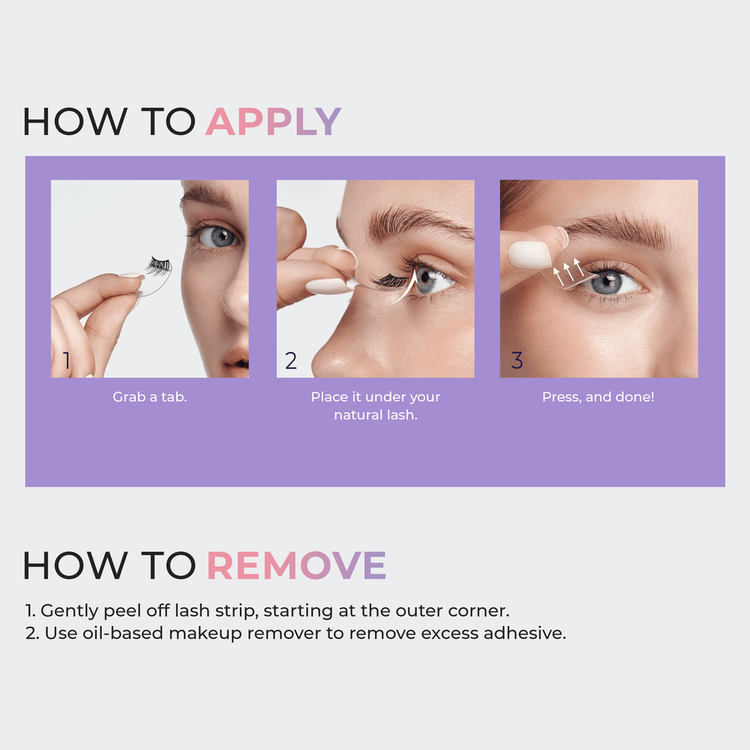 Impress Pestañas individuales sin pegamento