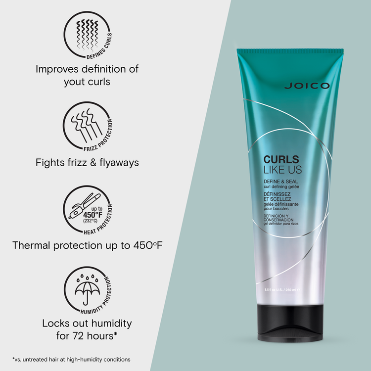 Curls Like Us Define & Seal Gel hidratante mejora definición de rizos