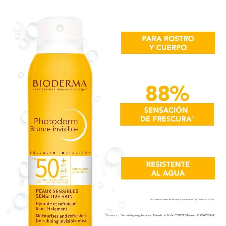 Photoderm Bruma invisible de fácil aplicación