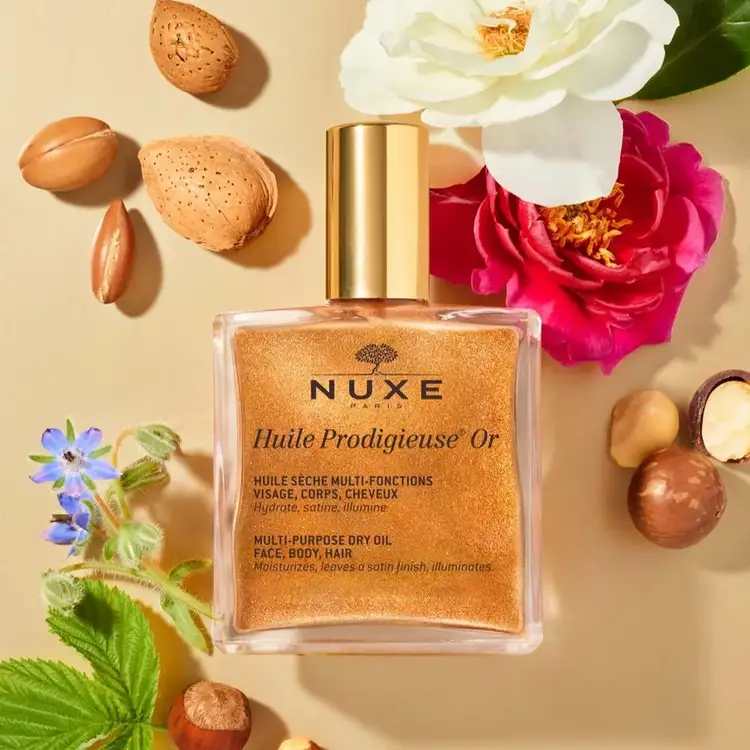 Huile Prodigieuse® Oro Aceite retira maquillaje resistente
