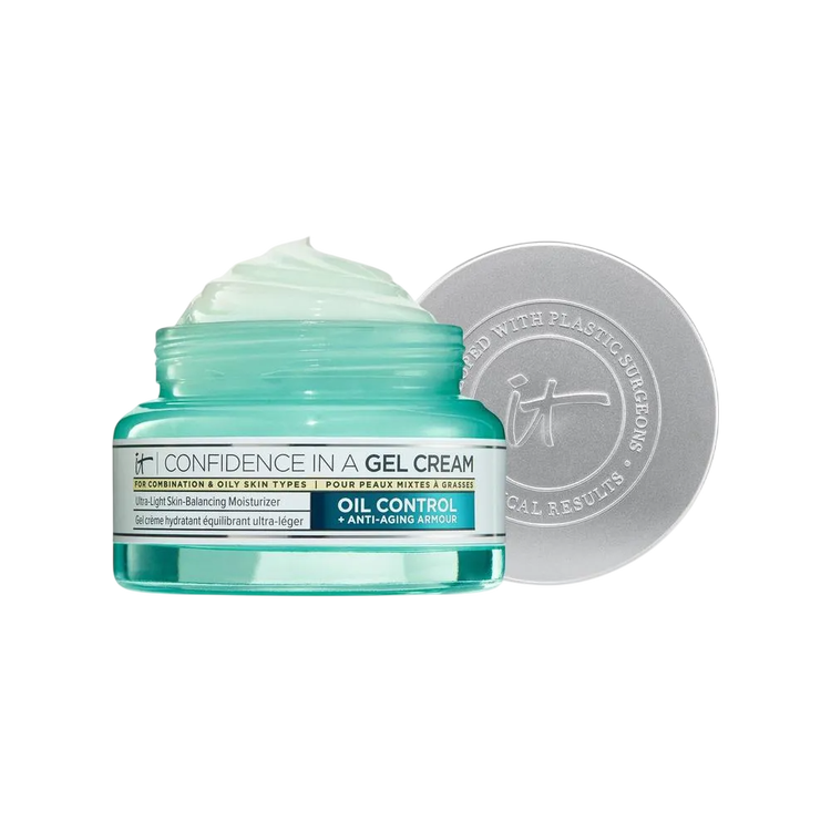 Confidence In A Gel Oil Control - Crema facial, reduce la apariencia de poros y corrige la textura
