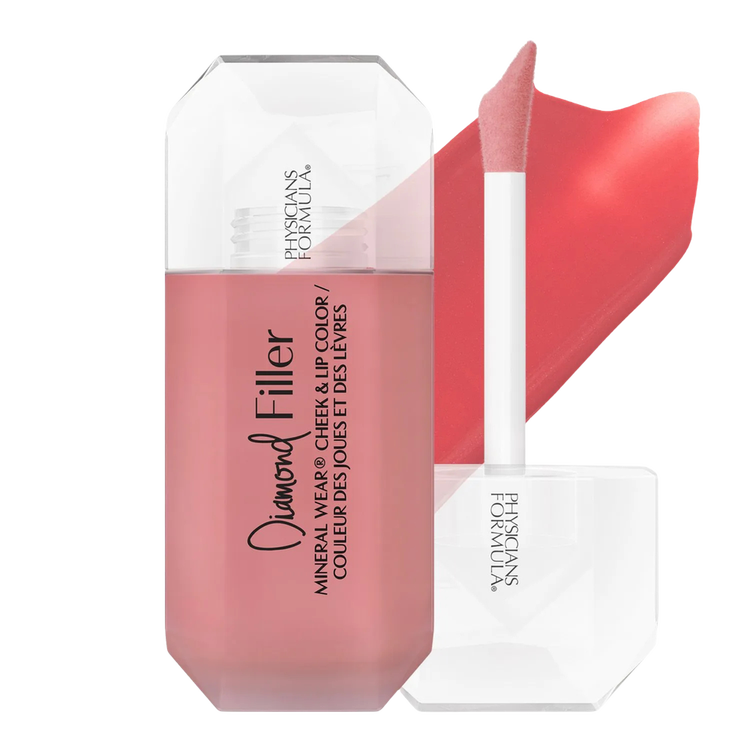 Mineral Wear Blush Diamond Filler Brilliant Rubor para mejillas y labios
