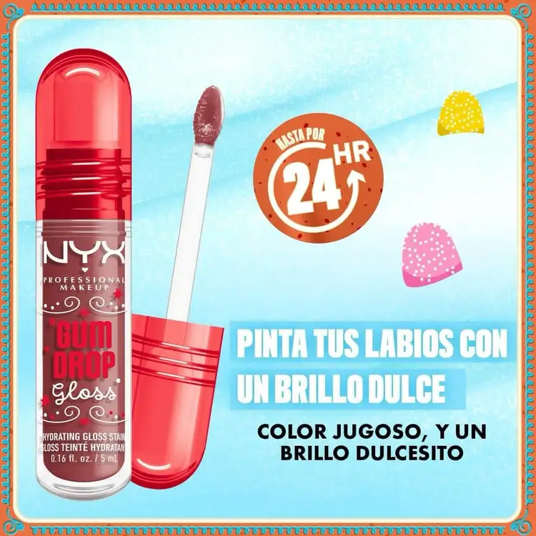 Ginger Baddie Gum Drop Gloss Brillo labial