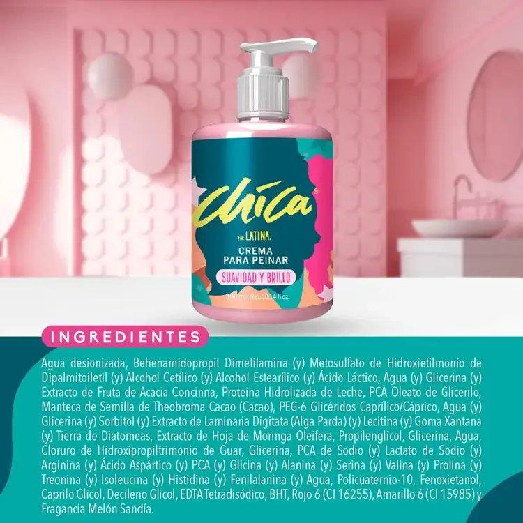 Crema para peinar, hidratante