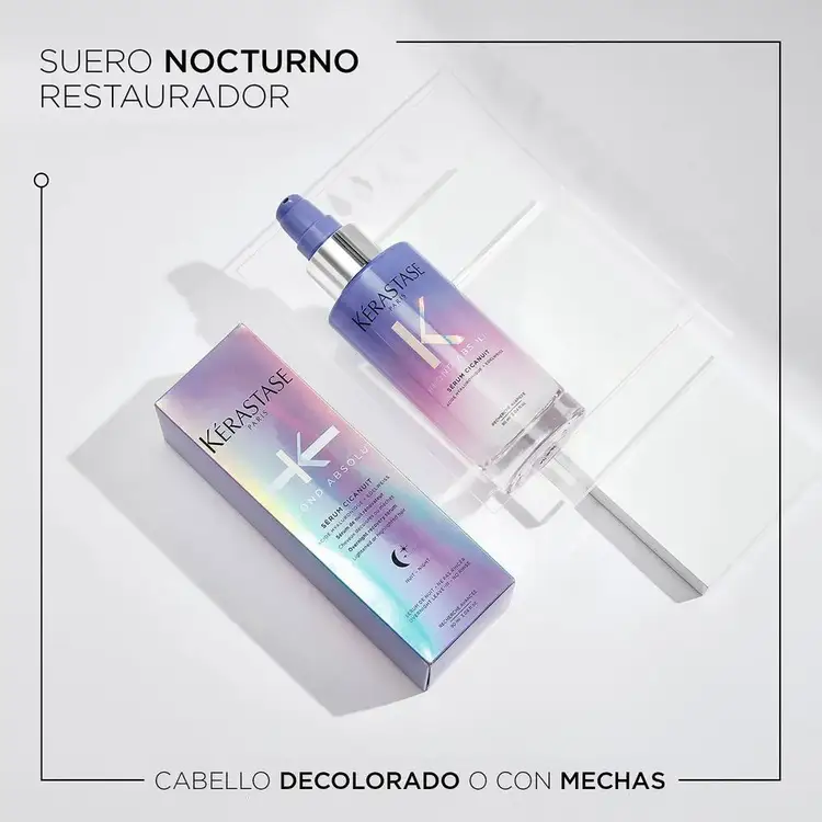 Blond Absolu - Suero capilar, hidrata y fortalece el cabello rubio durante la noche