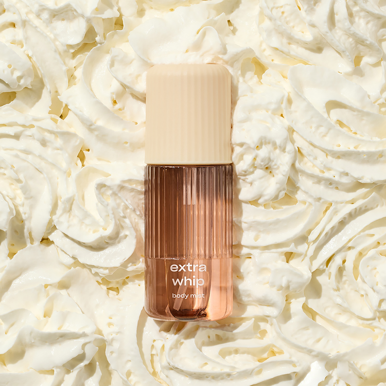 Extra Whip - Bruma corporal, tamaño de viaje aroma afrutado