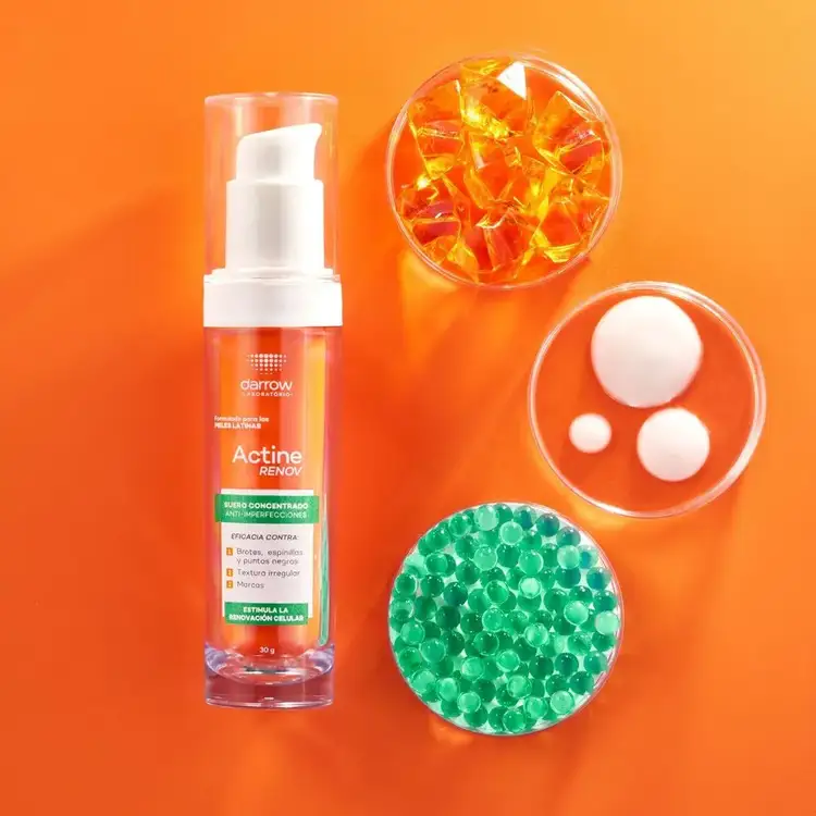 Actine Concentrado renovador antiacné contra: brotes, espinillas y puntos negros