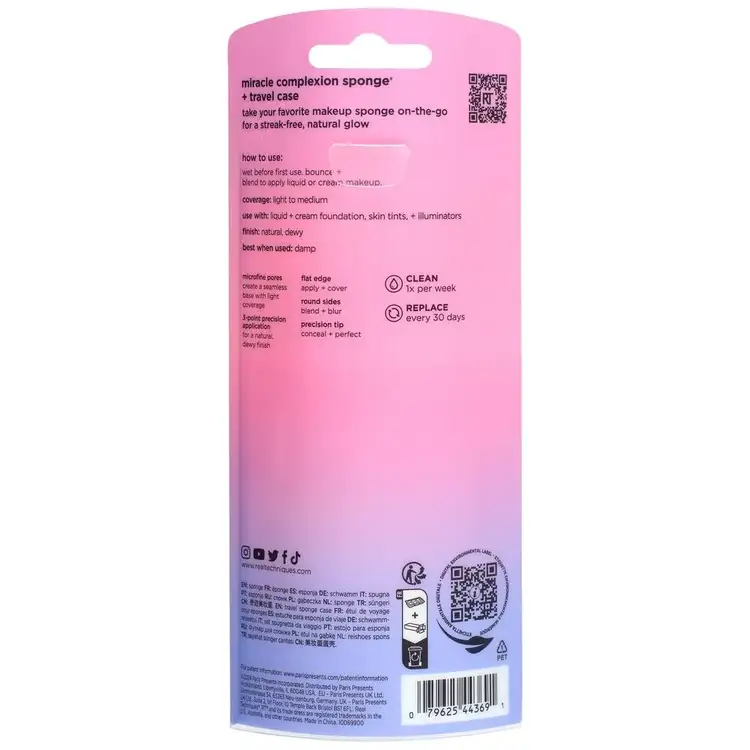 Miracle Complexion Sponge + Case - Night Brights Esponja de maquillaje