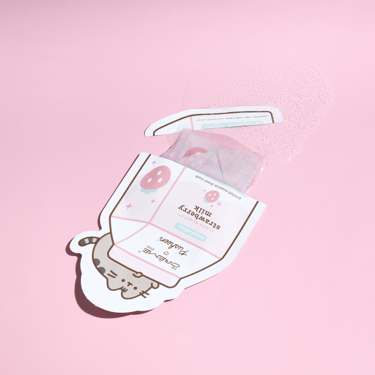 Pusheen Purr-Fect Skin Printed Essence Mascarilla facial brillo para tu piel