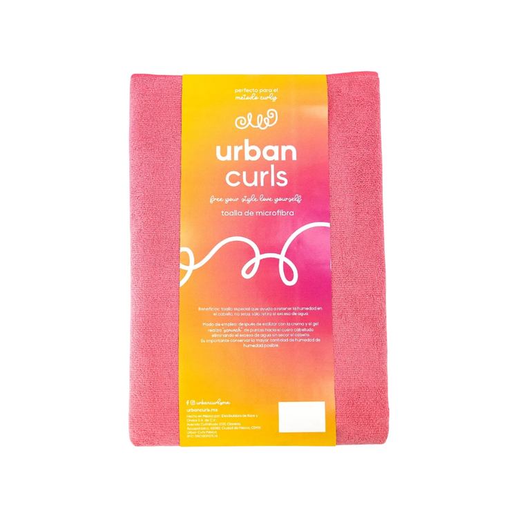 Toalla de microfibra, para cabello rizado