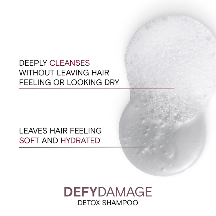 Defy Damage Detox Shampoo limpieza profunda